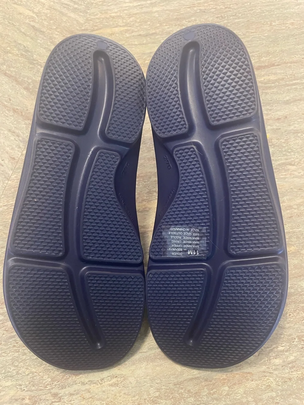 JBU  Dover model Navy Dual-Strap Slide Sandals New women's size 11